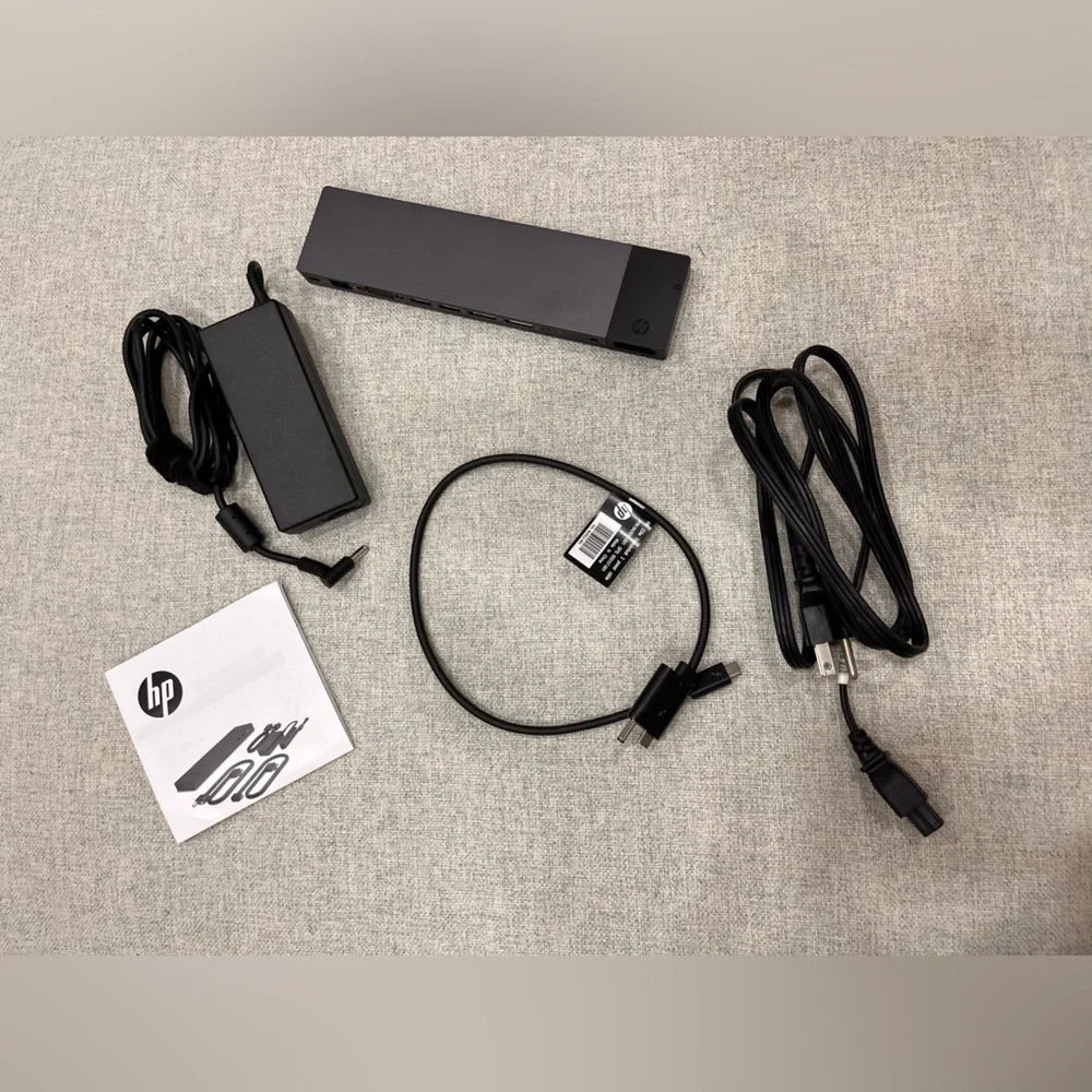 Newest HP EliteBook Zbook TB3 Thunderbolt Dock 90W - Docking Station Port